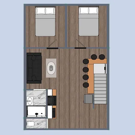 Apartmán Urban Flat 01 - Charming 2 Bedroom Flat In Montorgueil